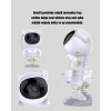 Bluetooth Müzikli Astronot Projeksiyon Lambası Yıldız ve Ay Efektli
