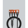 Çoklu USB Şarj Kablosu – 1,2m Hızlı Şarj, 3A Güçlü Akım