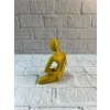 DEKORATİF İNSAN FİGÜRÜ SARI