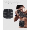 EMS Göbek ve Kol Kas Uyarıcı Cihaz 6 Modlu Elektronik Vücut Şekillendirici