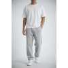 Erkek Baggy Alt Eşofman - Gri