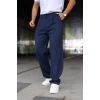 Erkek Beli Lastikli Baggy Pantolon