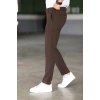 Erkek Düz Kesim Bilek Boy Kumaş Pantolon