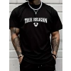 Erkek True Religion Baskılı Süprem T-shirt