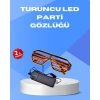 Gece Eğlencelerine Özel Renkli LED Işıklı Gözlük