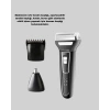 İnsua 3’lü Tıraş Makinesi – 3 Farklı Kesim Başlığı, Güçlü Motor, 60 Dakika Kullanım