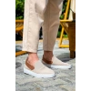 KB-114  Kuback Bej Taba Triko Yüksek Taban Bağcıksız Günlük Erkek Ayakkabı