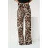 Lastikli Pantolon - Leopar