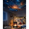 LED Yıldız Projeksiyon Lambası Romantik Oda Atmosfer Işığı