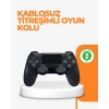 PS4 Uyumlu Kablosuz Oyun Kolu – Titreşimli, Şarjlı ve Ergonomik