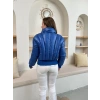 Puffer kısa mont mavi st25534