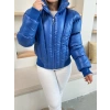 Puffer kısa mont mavi st25534
