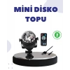 Ses Duyarlı Mini Disko Küre Lamba