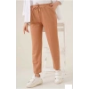 Tam Kalıp Basic Eşofman Pantolon - Kahverengi