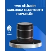 Taşınabilir Silindir Tasarım Bluetooth 5.0 Hoparlör Yüksek Bas Performanslı
