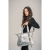 Tiven Gri Cilt Omuz Ve Kol Çantası