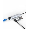 USB C Çoklu Port Adaptör HDMI USB Ethernet SD Kart Hub