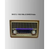 USB ve Hafıza Kart Girişli Radyo Hoparlör