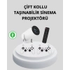 Wi-Fi 6 ve Bluetooth 5.0 Destekli 4K Akıllı Projeksiyon Cihazı