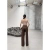 Yüksek Bel Straight Fit Palazzo Pantolon