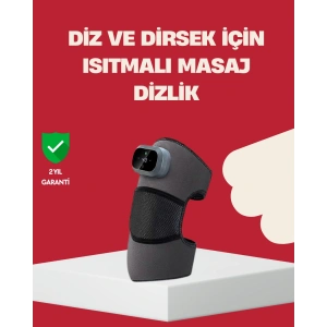 3 Seviyeli Titreşimli Isıtmalı Diz Bakım Masaj Cihazı