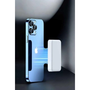 5000 Mah İOS Uyumlu Magsafe Kablosuz Şarj Hızlı Şarj Desteği