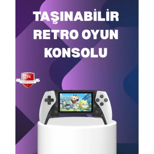 64GB Hafızalı Emülatör Destekli Oyun Konsolu