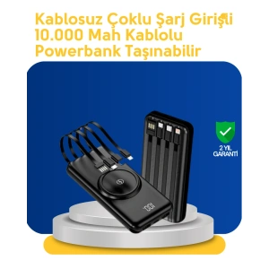 Akıllı Koruma Sistemli Powerbank – Hızlı, Güvenli ve Modern