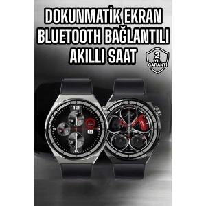 Akıllı Saat Dokunmatik Ekran Sesli Görüşme ve Bildirim Görme Sağlık Takibi