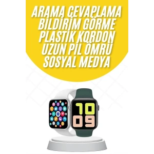 Akıllı Saat Uyku ve Sağlık Takibi Arama Cevaplama 44 MM Amoled Ekran