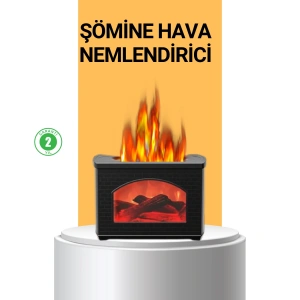 Aromaterapi Destekli Ultrasonik Nemlendirici USB Bağlantılı Sessiz Model