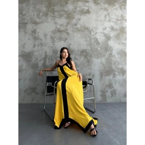 Askılı Maxi Boy Elbise