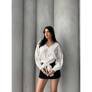 Bağlama Detaylı Gömlek