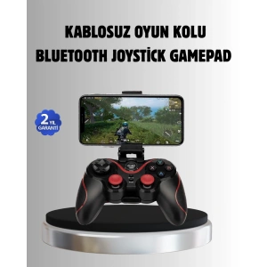 Bluetooth Kablosuz Gamepad TV PC Telefon Uyumluluğu Kolay Bağlantılı