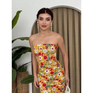 Emelıe Straplez Elbise