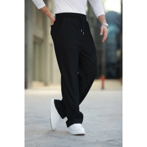 Erkek Bağcıklı Pileli Baggy Pantolon