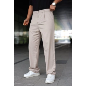 Erkek Beli Lastikli Baggy Pantolon