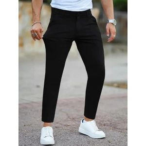 Erkek Cepli Slimfit Atlas Pantolon