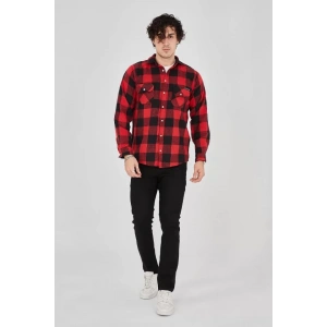 Erkek Oduncu Gömlek - Kırmızı