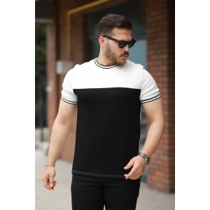 Erkek Parçalı Renk Kısa Kollu Tişört