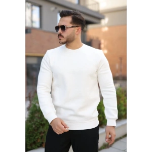 Erkek Üç İplik Şardonlu Sweatshirt