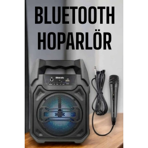 Güçlü ve Şarj Edilebilir Bluetooth Hoparlör 6.5 İnç