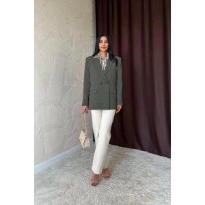 Haki Blazer Ceket