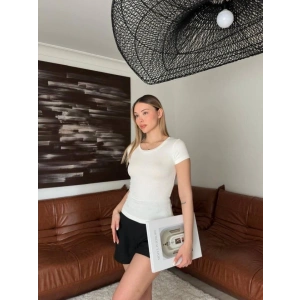 Kadın Bisiklet Yaka Bluz