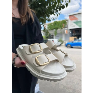 KBTX-1 Kuback Bej Günlük Kadın Terlik