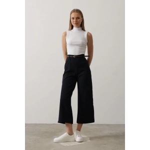 Kemer Pens Detaylı Pantolon - Lacivert