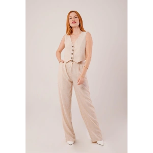 Kırçıllı Desen Bej Takım