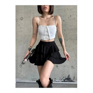 Mykonos Basic Etek - Siyah