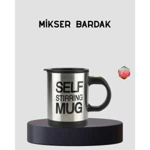 Otomatik Karıştıran Akıllı Kupa – Paslanmaz Çelik, Isı Korumalı