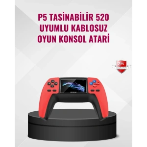 P5 Retro GamePad 520 Oyunlu Taşınabilir Oyun Konsolu